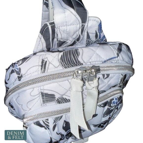 Vera Bradley Performance Twill Utility Sling‎ Backpack Floral Crossbody Bag main image 8